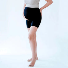 Load image into Gallery viewer, Carry-On Baby Maternity Lift and Support Biker Shorts