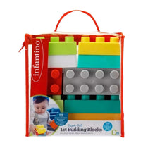 Load image into Gallery viewer, Infantino Super Soft 1st Building Blocks