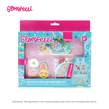 Load image into Gallery viewer, Glamfetti Patch & Pin Adventure Kit