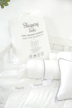 Load image into Gallery viewer, Sleepery Baby Organic Bamboo Crib Bedding 5pc Set