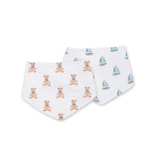 Load image into Gallery viewer, Lulujo Muslin Bandana Bibs