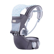 Load image into Gallery viewer, Lunabebe Multi-Use Ergonomic Hip Seat Baby Carrier up to 44lbs (newborn - 36 mos)