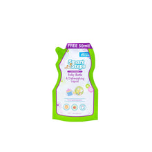 Load image into Gallery viewer, Smart Steps Baby Bottle and Dishwashing Liquid (350mL + 50mL FREE)