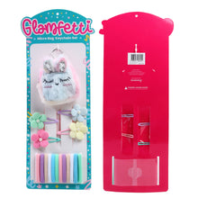 Load image into Gallery viewer, Glamfetti Microbag Keychain with Hair Accessories Collection (9 Designs)