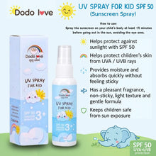 Load image into Gallery viewer, Dodo Love UV Sunscreen Spray 45ml 3y+