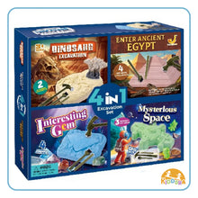 Load image into Gallery viewer, Kiddora 4-in-1 Excavation Set (Boys)