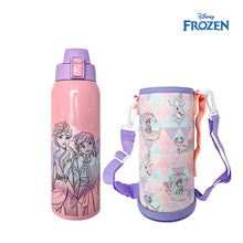 Load image into Gallery viewer, Zippies Lab Disney 1L Insulated Tumblers with Carrying Pouch