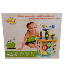 Load image into Gallery viewer, Wooden 8 Syncretic Multifunctional intelligence Big around beads