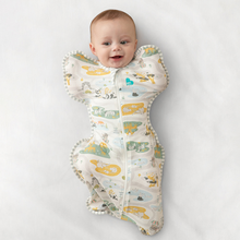 Load image into Gallery viewer, Love to Dream Swaddle up Desco Lite Zoo time White