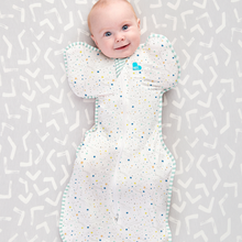 Load image into Gallery viewer, Love to Dream Swaddle up Organic Lite 0.2 TOG Cream Star Dust