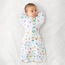 Load image into Gallery viewer, Love to Dream Swaddle up Ecovero Original Alphabet Soup White