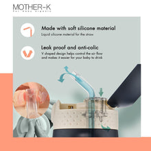 Load image into Gallery viewer, Mother-K Hug Weighted Straw Bottle 300ml