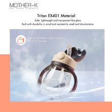 Load image into Gallery viewer, Mother-K Hug Weighted Straw Bottle 300ml