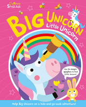 Load image into Gallery viewer, Magic Spyglass Books Big Unicorn Little Unicorn