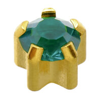 Load image into Gallery viewer, Caflon Clawset - Gold Plated & White Stainless