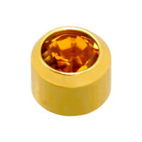 Load image into Gallery viewer, Caflon Birthstones - Gold PLated & White stainless