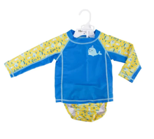 Load image into Gallery viewer, Zoocchini UPF50 Rash guard & Swim Diaper Set