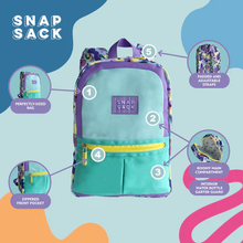 Load image into Gallery viewer, Snap Sack Kids Backpack