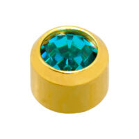 Load image into Gallery viewer, Caflon Birthstones - Gold PLated & White stainless