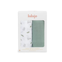 Load image into Gallery viewer, Lulujo - Cotton Muslin Set of 2