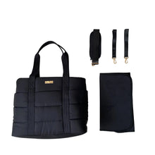 Load image into Gallery viewer, Bebe Chic Margaux Puff Tote