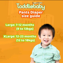 Load image into Gallery viewer, Toddliebaby Gentle Touch PANTS Size Large - 16 pcs x 1 pack
