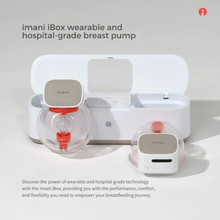 Load image into Gallery viewer, Imani iBox Hybrid Wearable and Hospital-Grade Breast Pump PA
