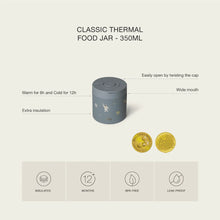 Load image into Gallery viewer, Citron - 350ml Classic Thermal Food Jar