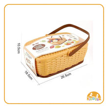 Load image into Gallery viewer, Kiddora Picnic Hand Basket