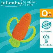 Load image into Gallery viewer, Infantino Good Bites Textured Carrot Teether