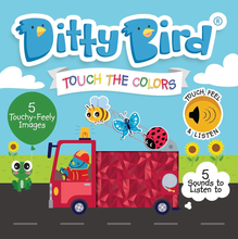 Load image into Gallery viewer, Ditty Bird Musical Book - Touch The Colors