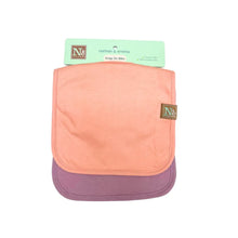 Load image into Gallery viewer, Nathan & Emma Cotton/Fleece Baby Bib