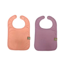 Load image into Gallery viewer, Nathan & Emma Cotton/Fleece Baby Bib