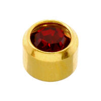 Load image into Gallery viewer, Caflon Birthstones - Gold PLated & White stainless