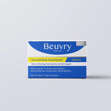 Load image into Gallery viewer, Beuvry Face and Body Cleansing Bar (110g) | Eczema & Sensitive Skin Safe