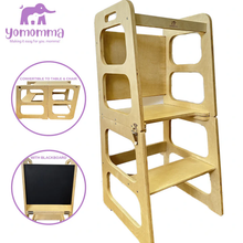 Load image into Gallery viewer, Yomomma Learning Tower 2 in 1 Convertible to Desk & Chair