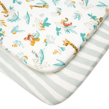 Load image into Gallery viewer, Tutti Bambini Bedside Crib Fitted Sheets