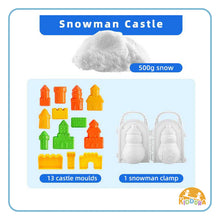 Load image into Gallery viewer, Kiddora SnowFairy Snowman Castle