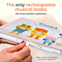 Load image into Gallery viewer, Cali's Books Count With Nursery Rhymes - (Rechargeable)