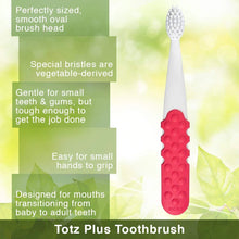 Load image into Gallery viewer, Radius Totz Plus Brush – Toothbrush for Toddlers, Kids 3 years+