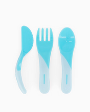 Load image into Gallery viewer, Twistshake Baby Cutlery Knife Fork & Spoon