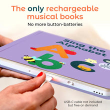 Load image into Gallery viewer, Cali's Books Sing The Alphabet - (Rechargeable)