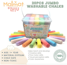 Load image into Gallery viewer, Matmat Lulu Jumbo Chalks