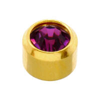 Load image into Gallery viewer, Caflon Birthstones - Gold PLated & White stainless