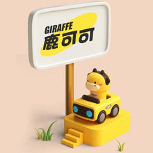 Load image into Gallery viewer, The Kiddie Concept Press and Go Animal Toy Car