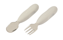 Load image into Gallery viewer, Beaba Set of 2 Stainless Steel Training Pre-Cutlery