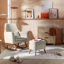 Load image into Gallery viewer, Tutti Bambini Oscar Luxe Rocking Chair & Footstool