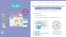 Load image into Gallery viewer, Kindee Electric Mosquito Repellent (Wall Mount Vaporizer)