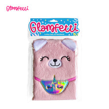 Load image into Gallery viewer, Glamfetti Critter Pals Plush A5 Notebook (5 Designs)