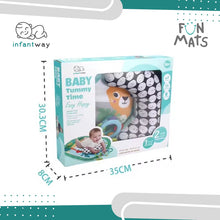 Load image into Gallery viewer, Infantway Baby Tummy Time Playmat